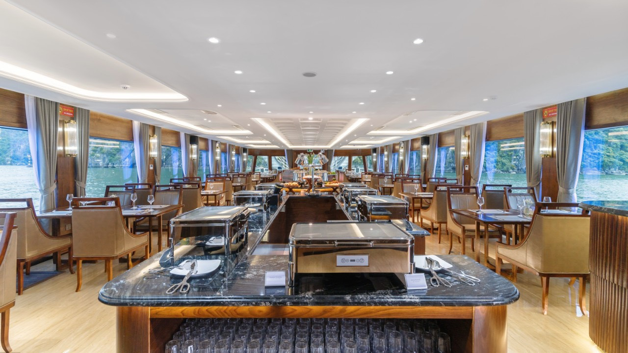 Du thuyền Hạ Long 1 ngày Iris Cruise 01 Du thuyền Hạ Long 1 ngày Iris Cruise 01