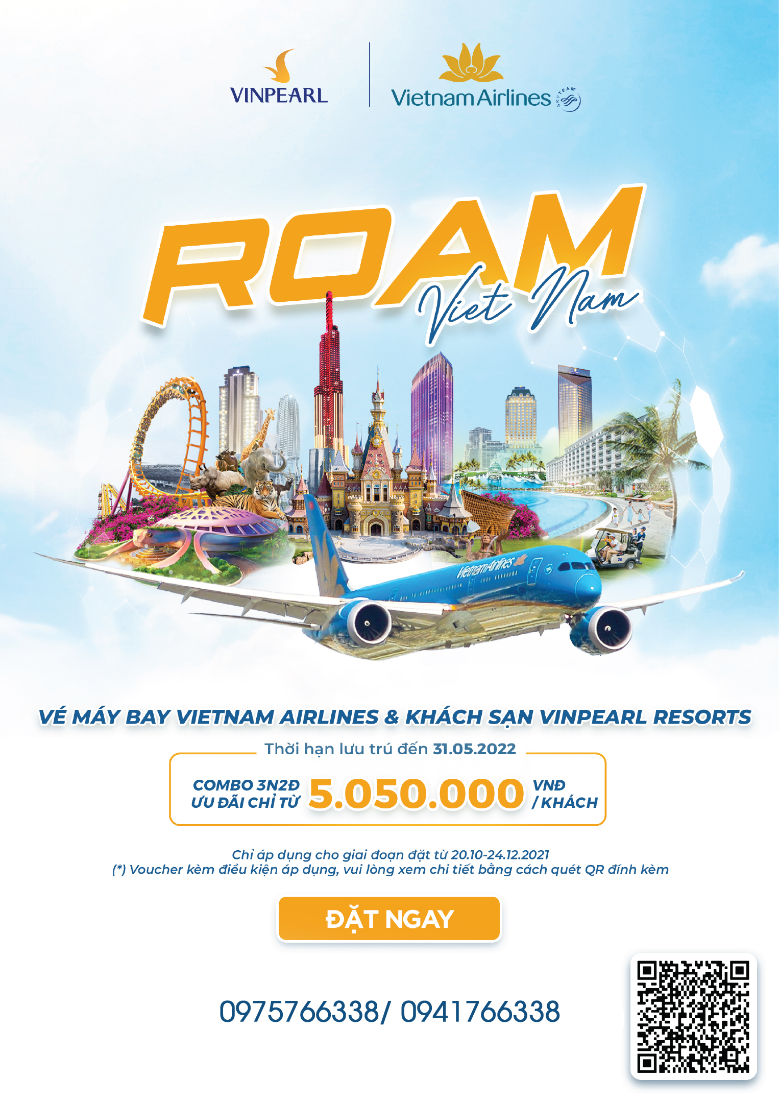 combo Vinpearl Resort bay Vietnam Airlines