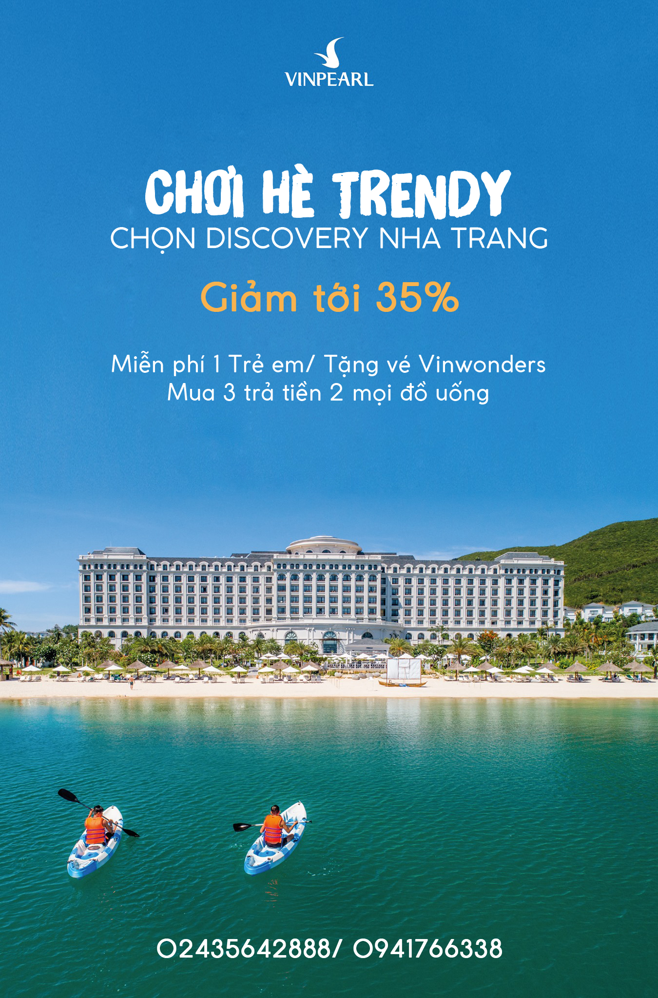 Ưu đãi Hè 2022 tại Vinpearl Discovery Nha Trang