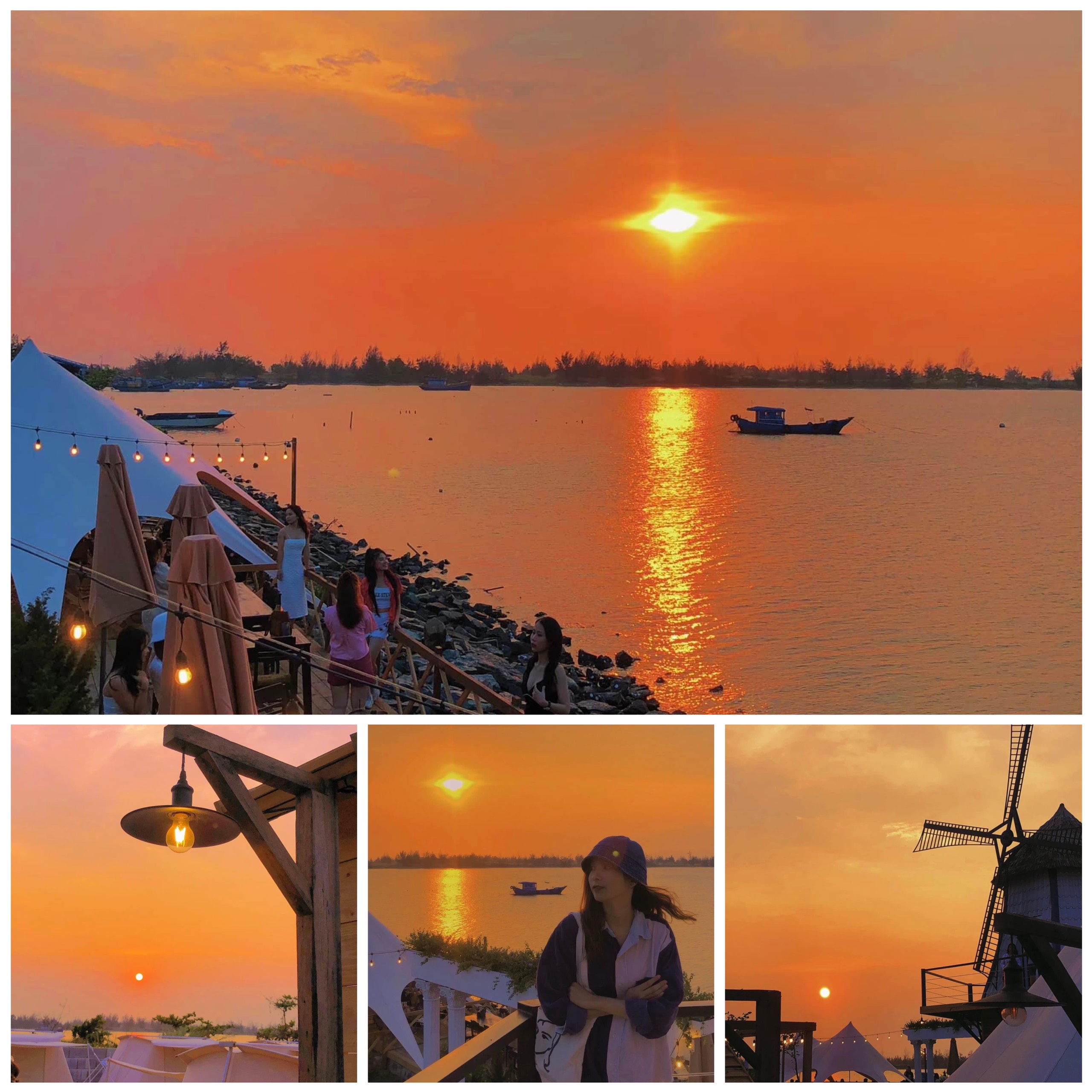 Cafe ngắm hoàng hôn tại đà nẵng