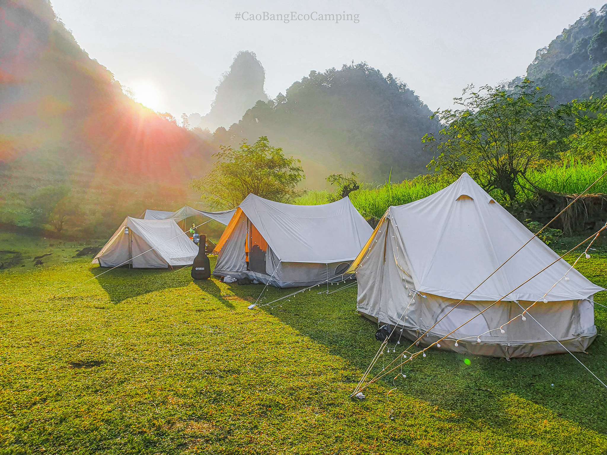 Camping khu vực Núi Mắt Thần Cao Bằng Camping khu vực Núi Mắt Thần Cao Bằng