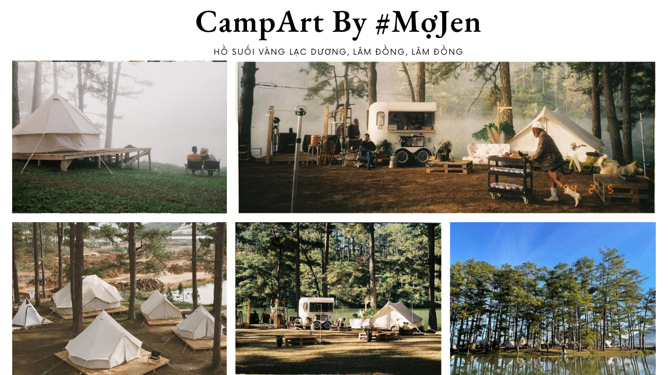 CampArt by Mợ Jen - địa điểm Glamping phía Nam