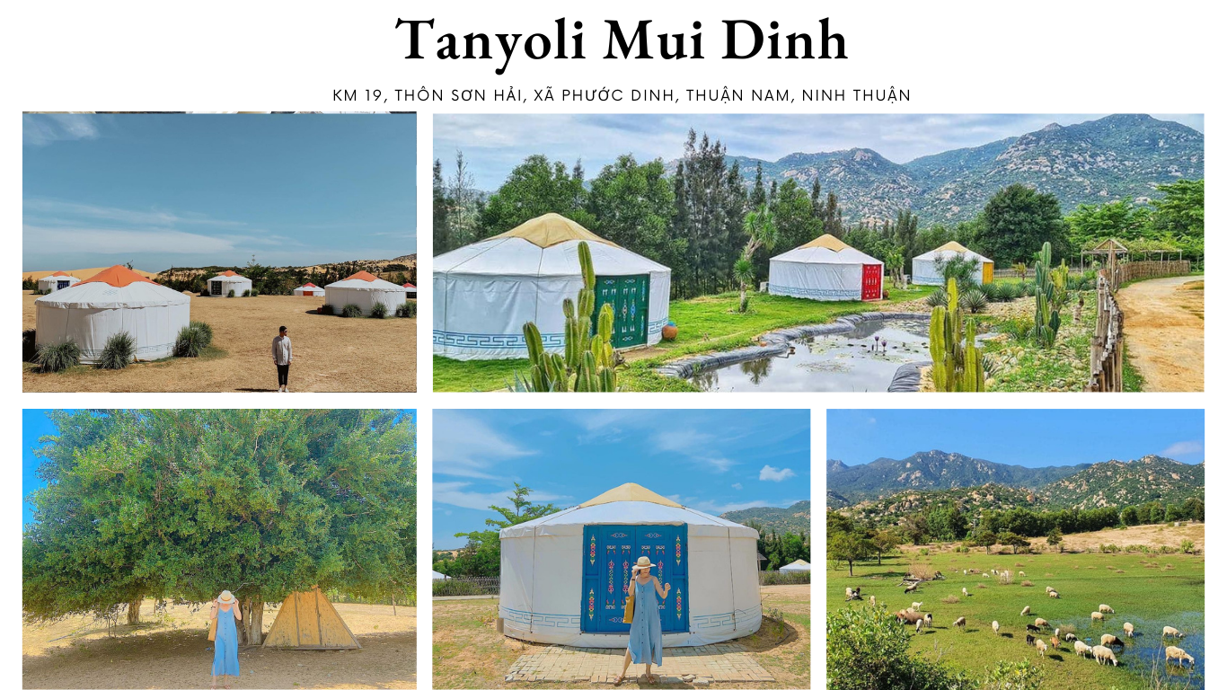 Tanyoli - địa điểm Glamping ở phía Nam