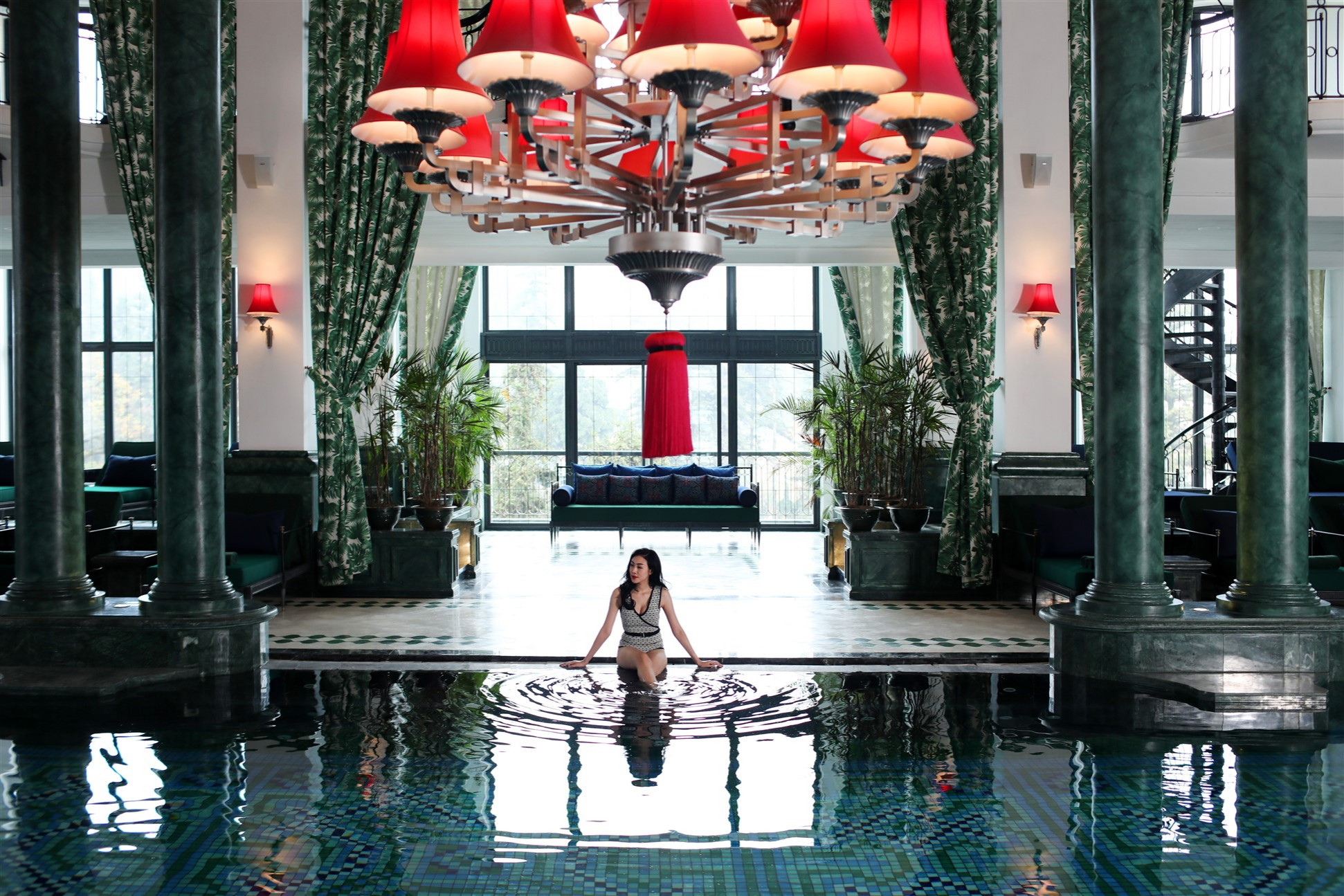 Hotel De La Coupole bể bơi