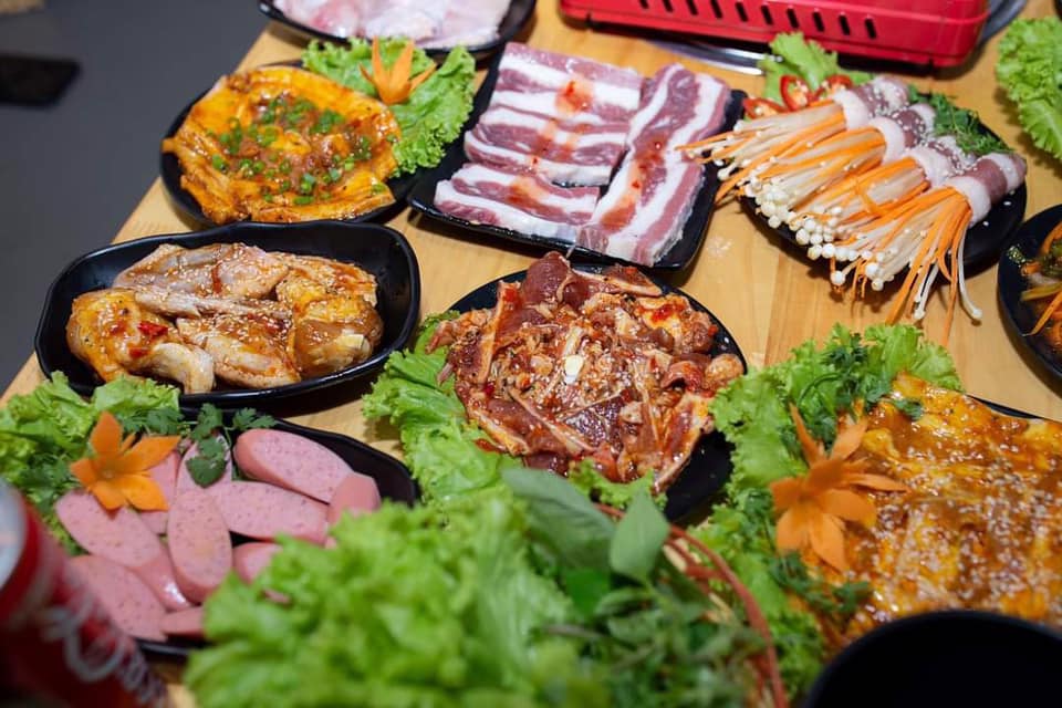 đồ nướng bãi Đông