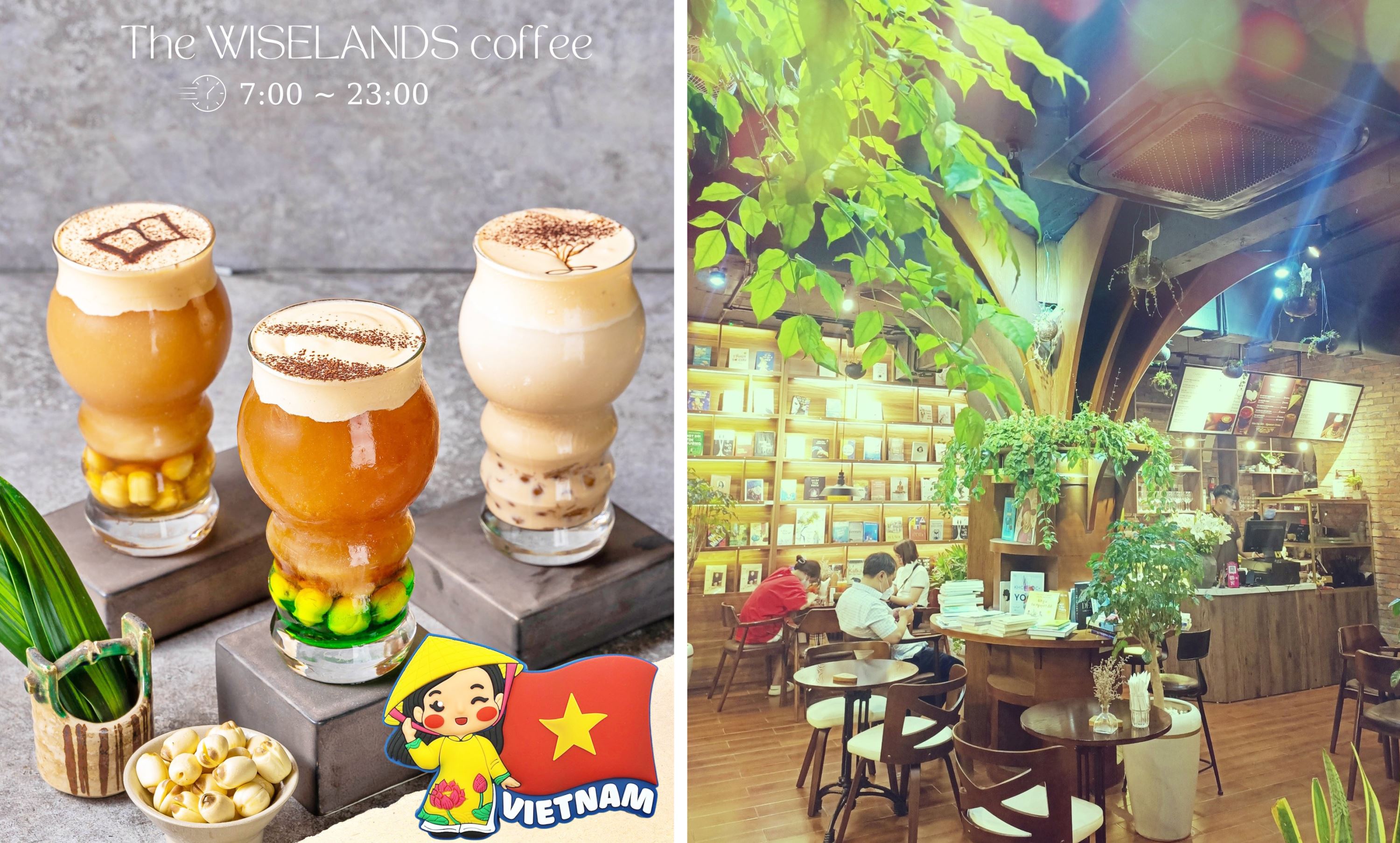 Quán cafe không gian đẹp 