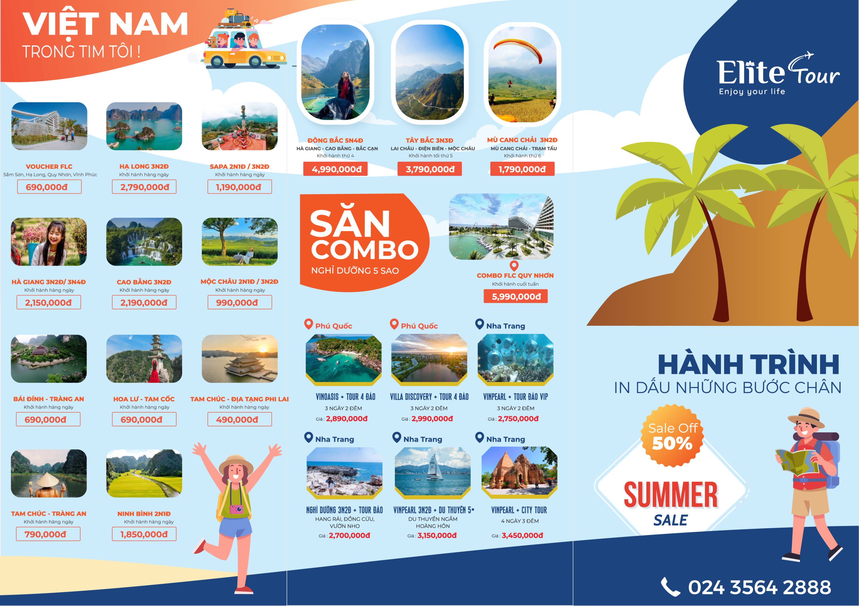 Công ty du lịch Elite Tour: Combo, voucher nghỉ dưỡng, tour du lịch ưu đãi Công ty du lịch Elite Tour: Combo, voucher nghỉ dưỡng, tour du lịch ưu đãi