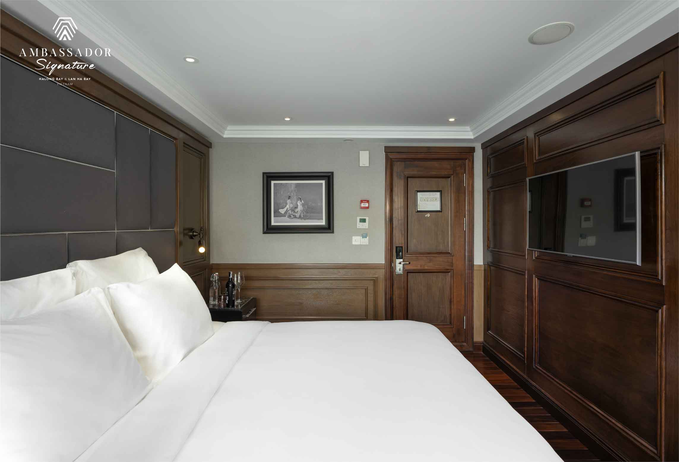 Hình ảnh phòng du thuyền vịnh Lan Hạ Ambassador Siganature 01