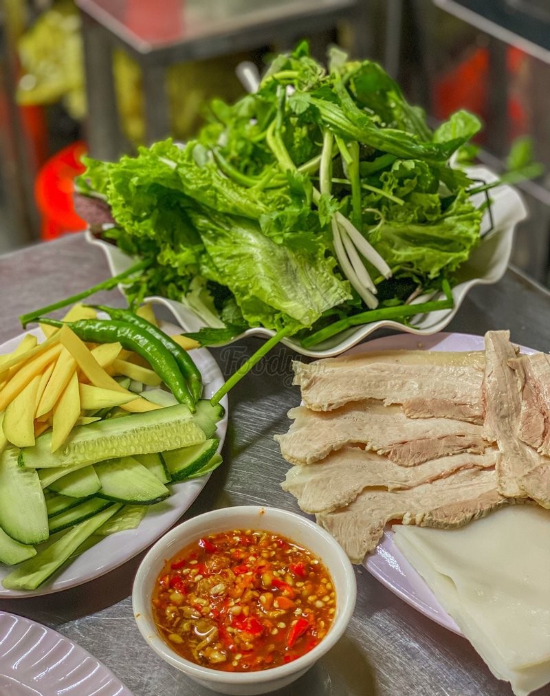 Quán bánh tráng cuốn Bi Mỹ - quán ăn ngon Đà Nẵng