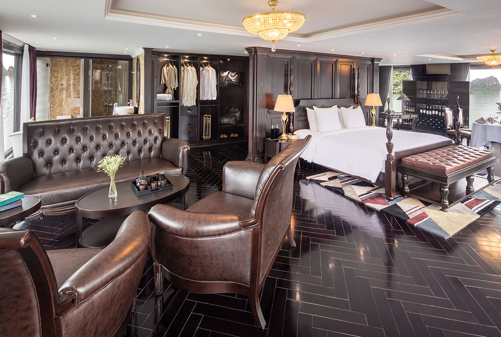 Phòng Presidential Suite - du thuyền Ambassador Cruise 03