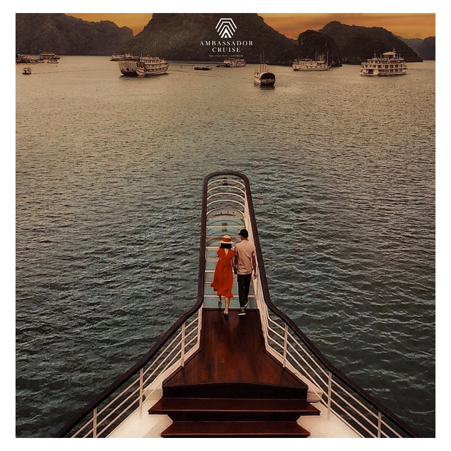 Những góc check in “nghìn like” trên du thuyền Ambassador 03