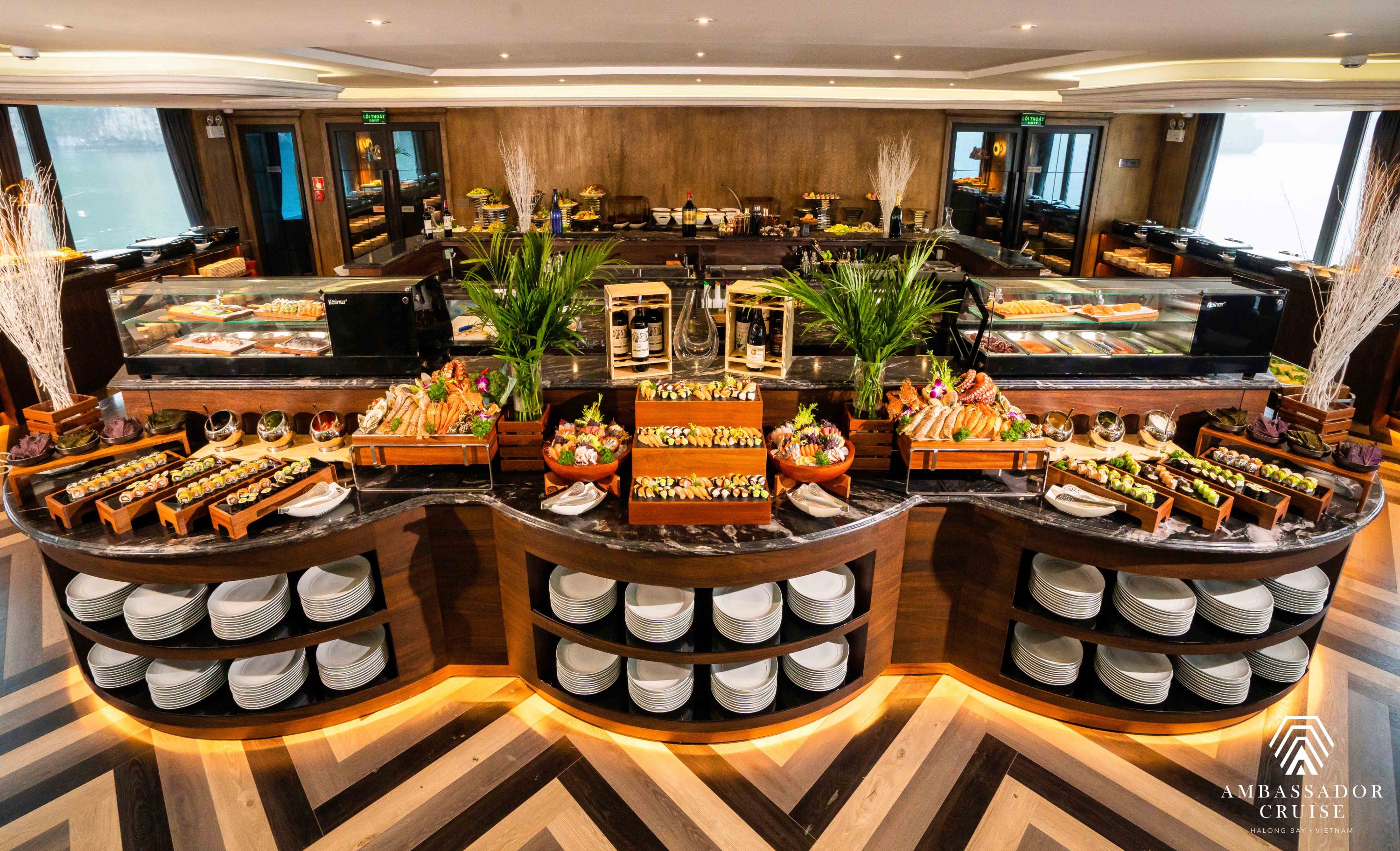 Ăn gì trên du thuyền Ambassador Day Cruise II Ăn gì trên du thuyền Ambassador Day Cruise II