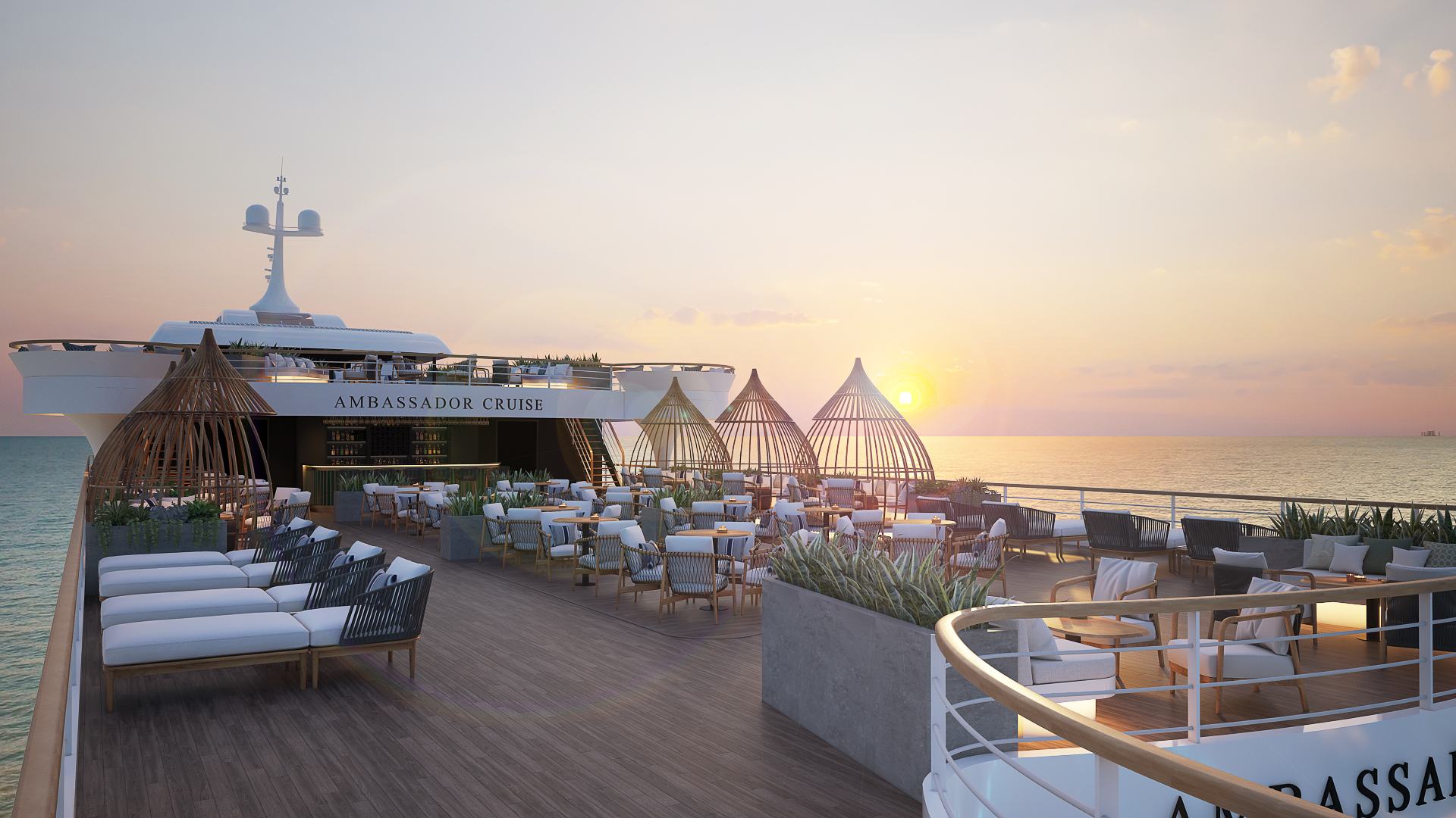 Du thuyền trong ngày Ambassador Day Cruise Du thuyền trong ngày Ambassador Day Cruise