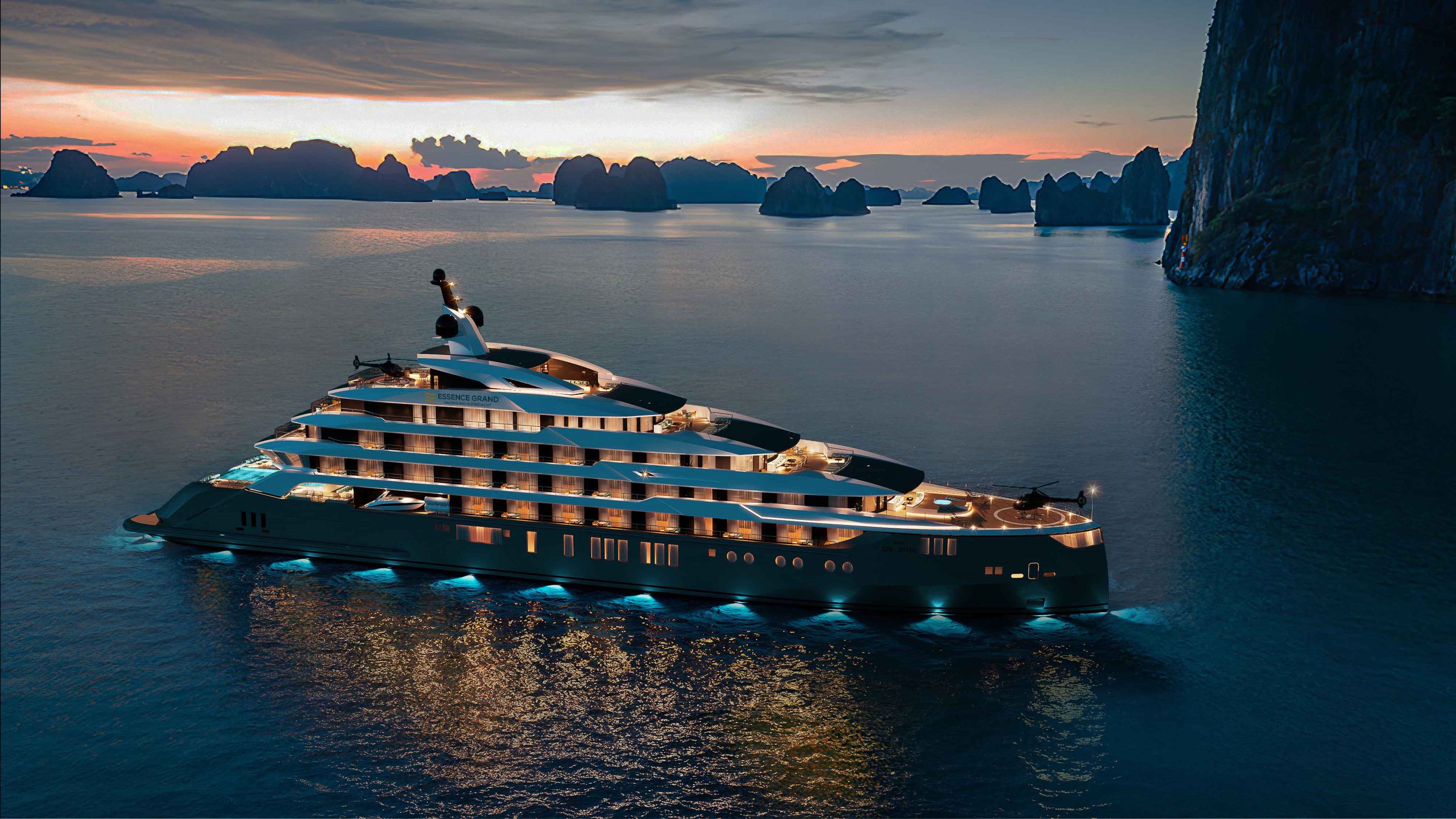 Du thuyền Essence Grand Superyacht Du thuyền Essence Grand Superyacht