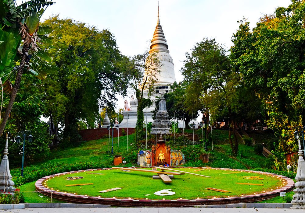Đồi Wat Phnom - Địa điểm du lịch Phnom Penh, Campuchia nổi tiếng Đồi Wat Phnom - Địa điểm du lịch Phnom Penh, Campuchia nổi tiếng