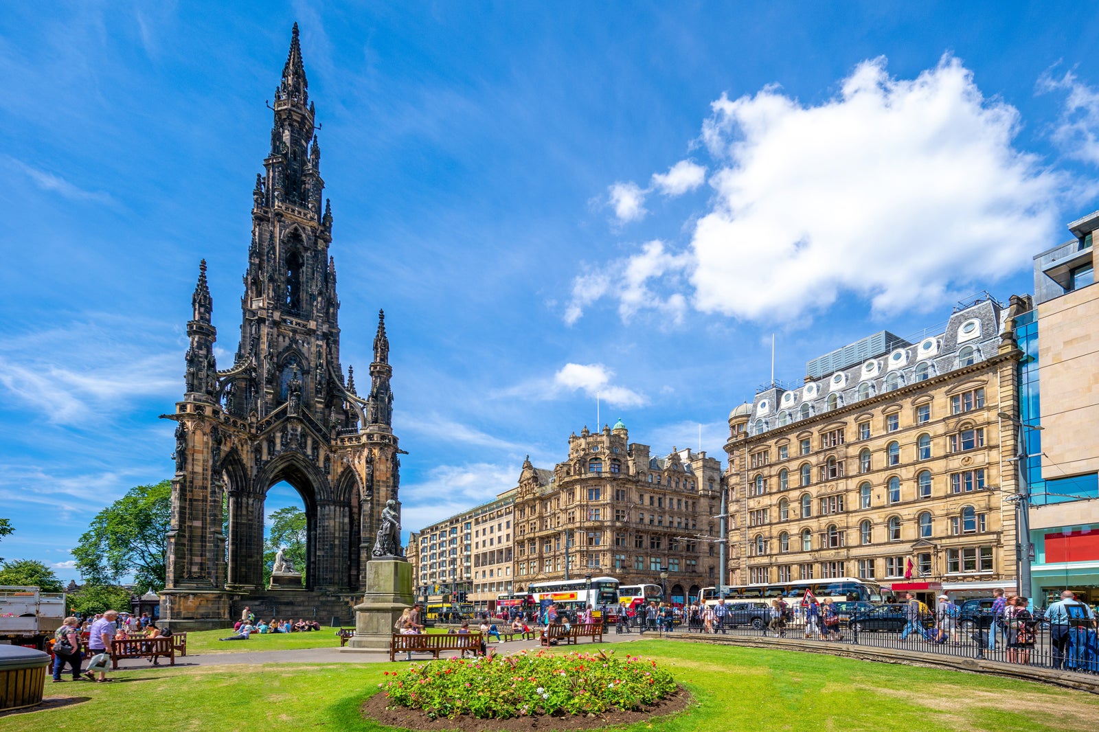 Đài tượng niệm Scott, Edinburgh - Điểm du lịch nổi tiếng Scotland