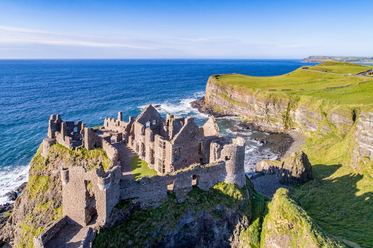 Lâu đài Dunluce, Hạt Antrim - Điểm du lịch nổi tiếng Bắc Ireland