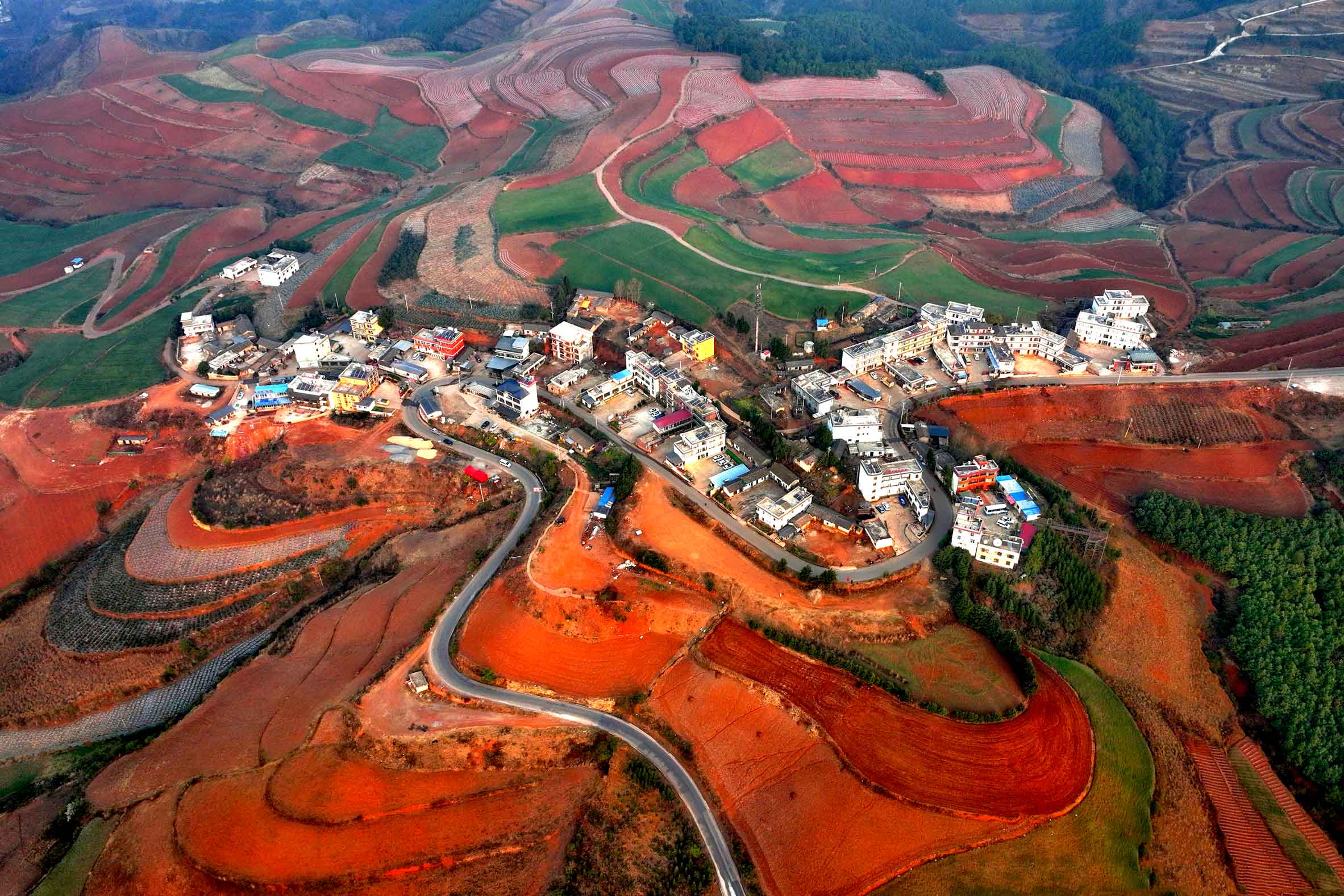 Vùng đất đỏ Đông Xuyên Vùng đất đỏ Đông Xuyên