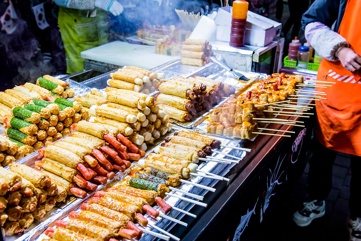 Phố mua sắm Myeongdong Seoul Hàn Quốc 01