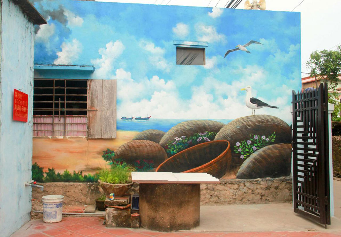 Làng Bích Họa Cảnh Dương Quảng Bình 02