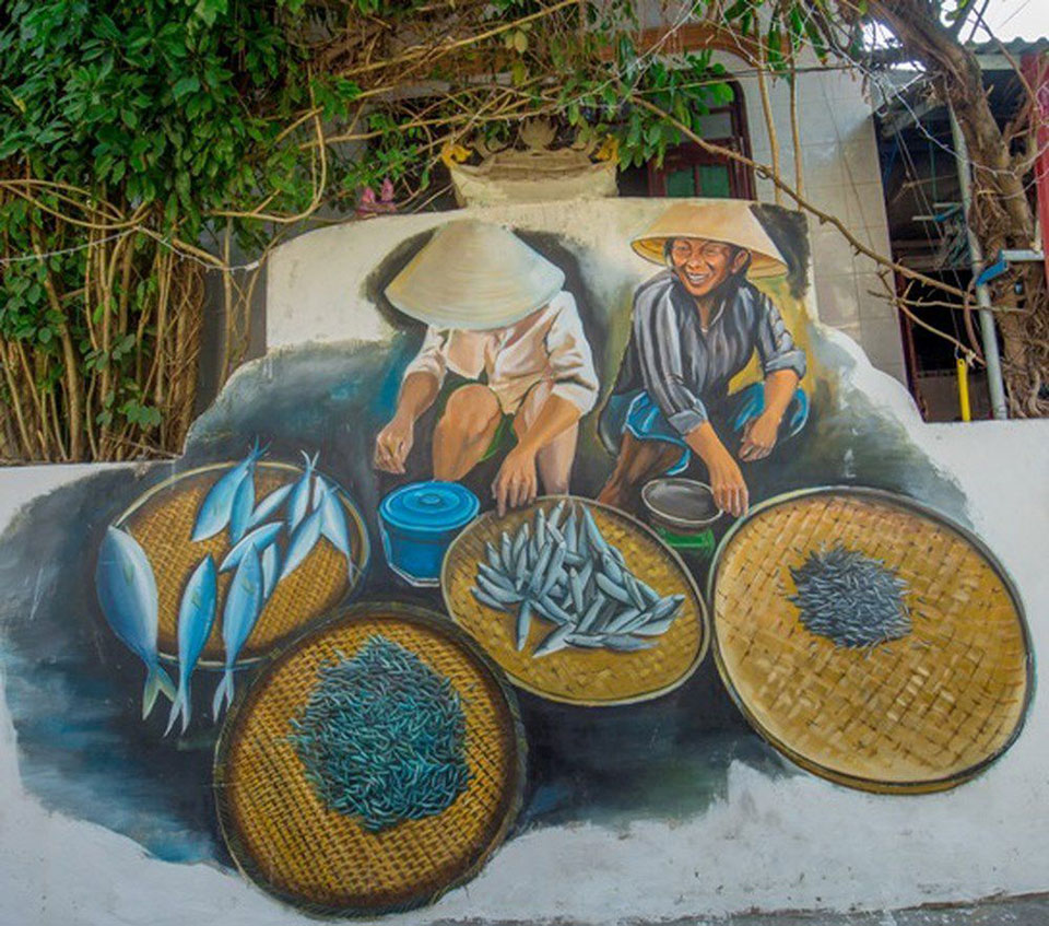 Làng Bích Họa Cảnh Dương Quảng Bình 01