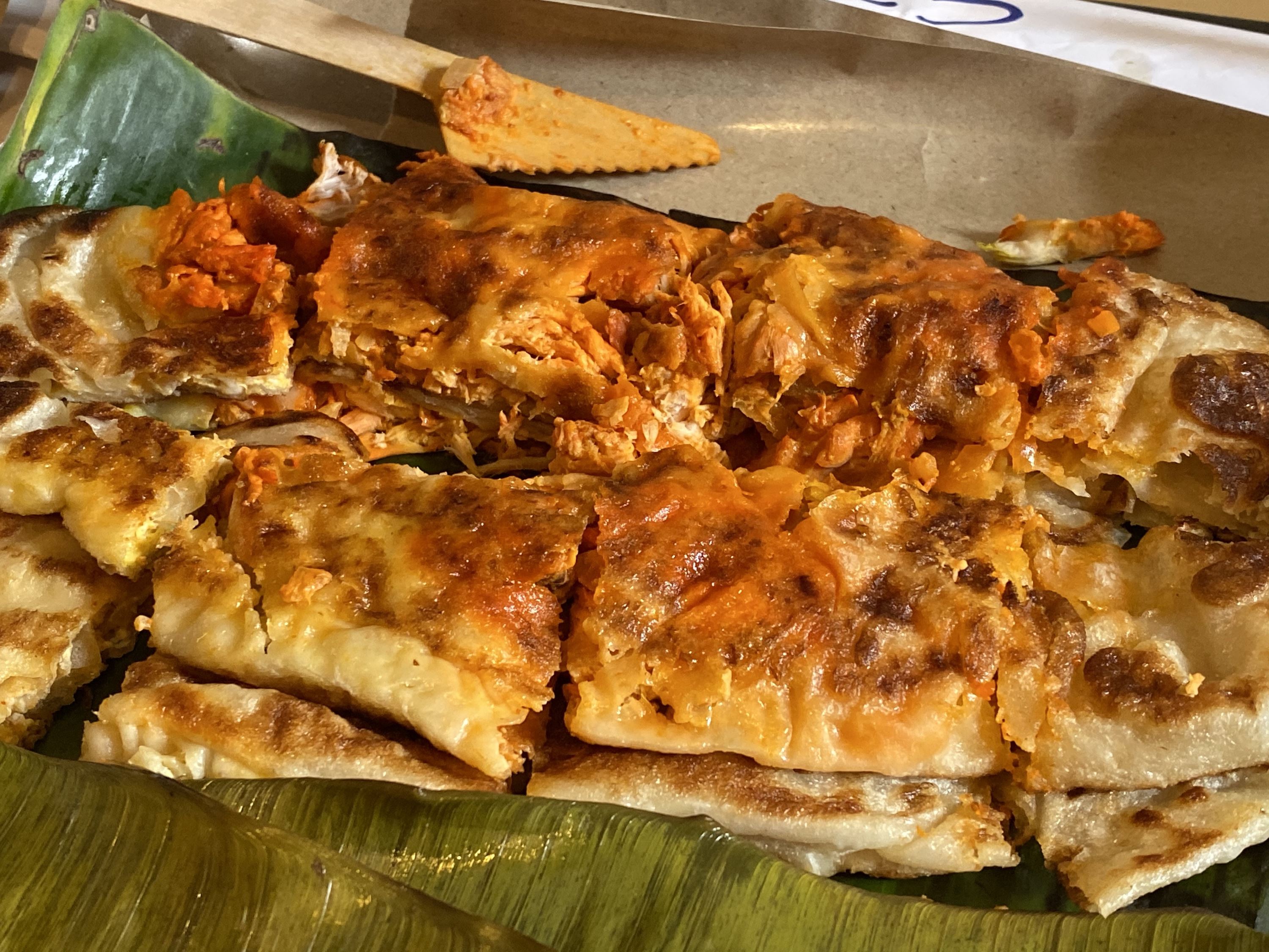 Murtabak – Bánh kếp nhồi nhân Singapore