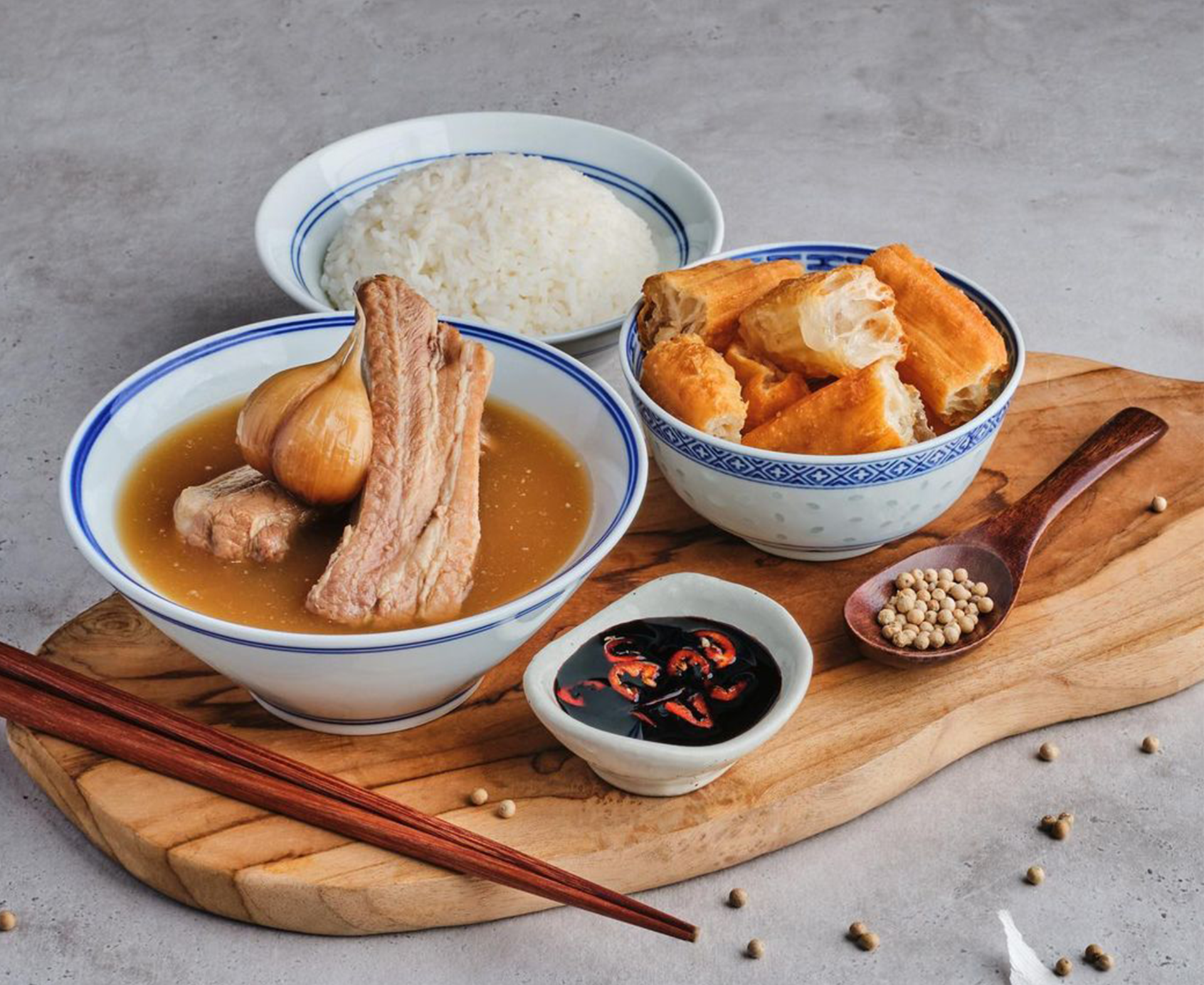 Bak Kut Teh - Đồ ăn Singapore ngon