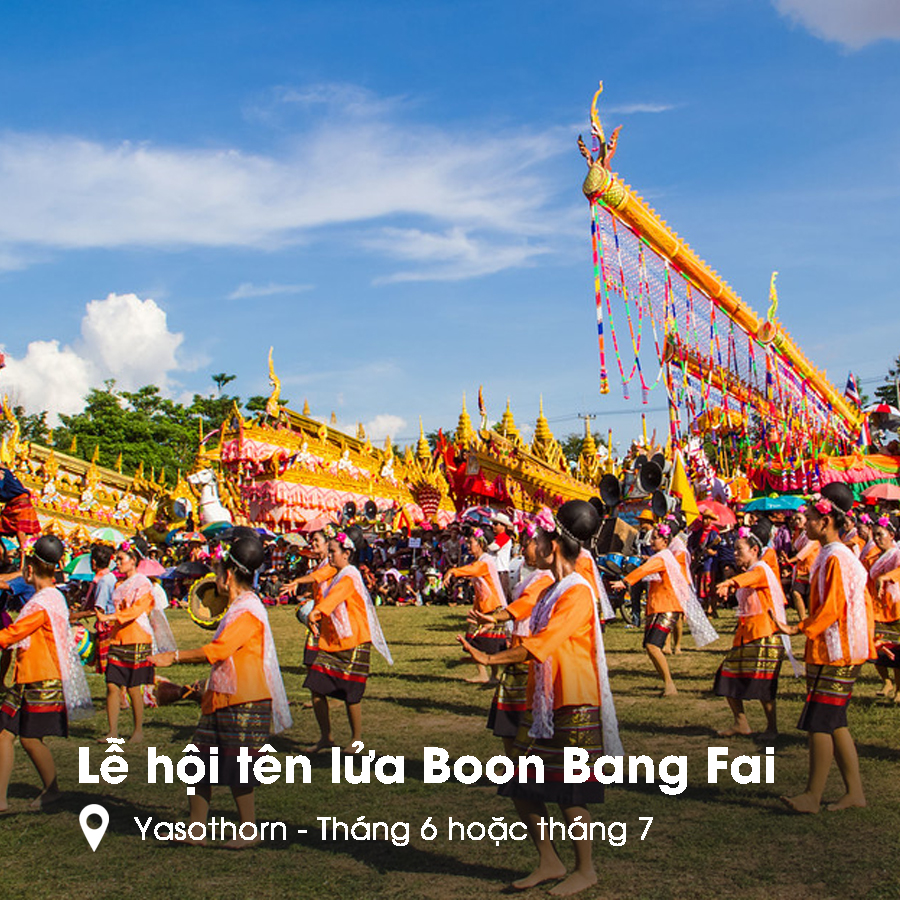 Lễ hội phóng tên lửa tự chế Bun Bang Fai Lễ hội phóng tên lửa tự chế Bun Bang Fai