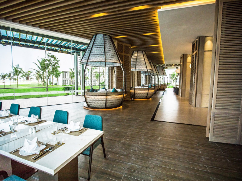 Nhà hàng tại Vinpearl Resort & Golf Nam Hội An 01 Nhà hàng tại Vinpearl Resort & Golf Nam Hội An 01
