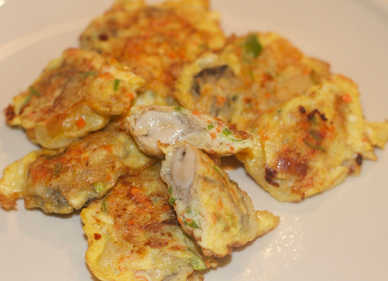 Trứng chiên Hàu Phú Yên Trứng chiên Hàu Phú Yên