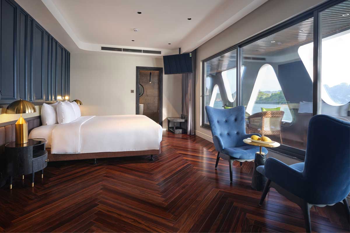 Hình ảnh phòng Du thuyền vịnh Lan Hạ 6 sao Elite of the Seas 03 Hình ảnh phòng Du thuyền vịnh Lan Hạ 6 sao Elite of the Seas 03